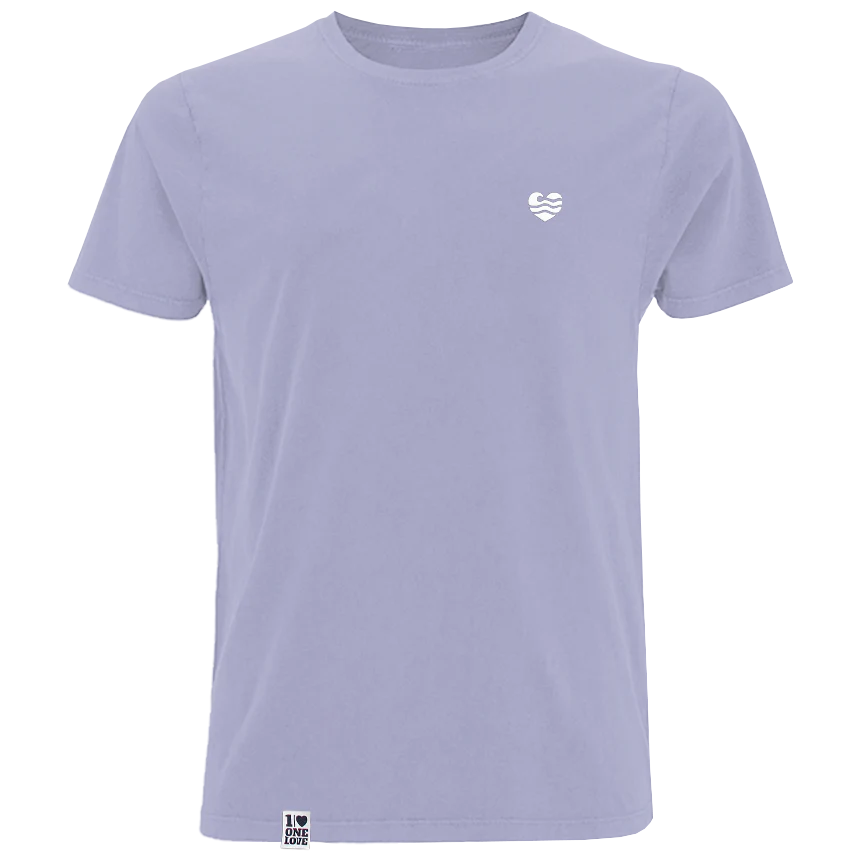 Wellenherz – HerrenShirt | 100% Bio-Baumwolle | Edler Stick