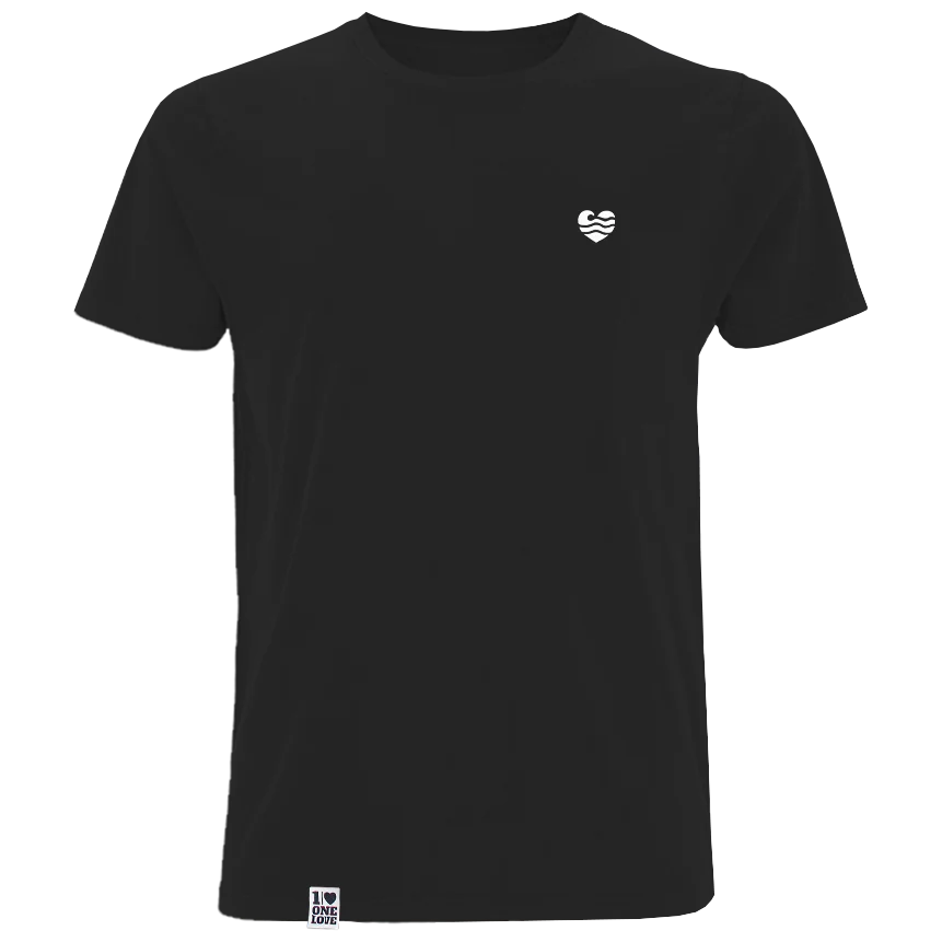 Wellenherz – HerrenShirt | 100% Bio-Baumwolle | Edler Stick - Image 2