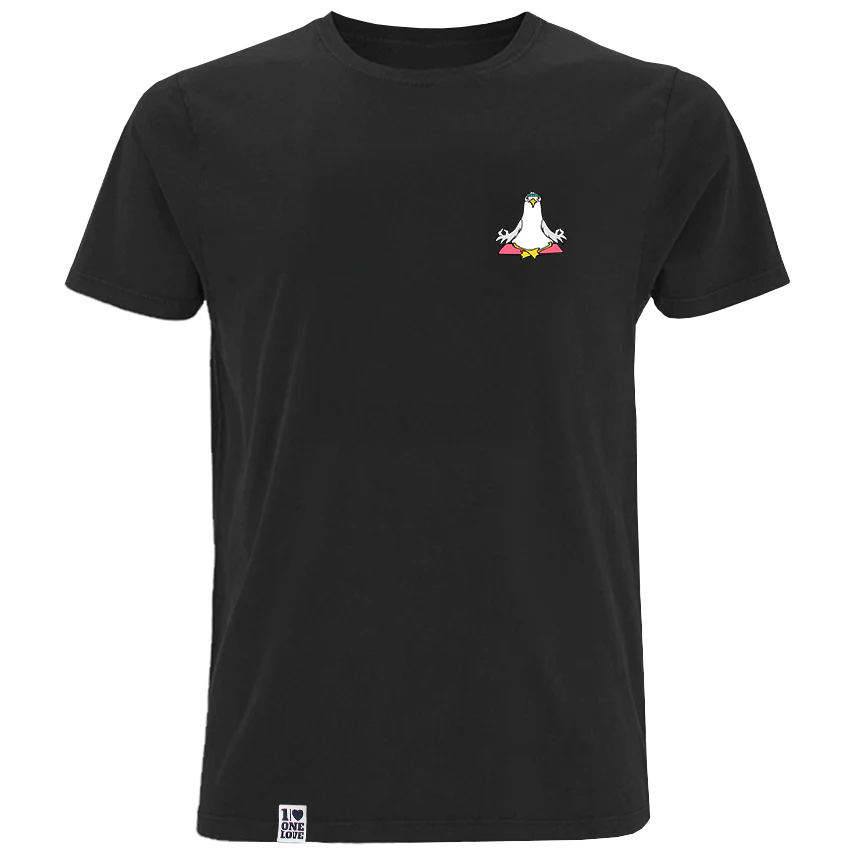 Yoga Möwe - Herren Shirt | 100% Bio-Baumwolle - Image 3